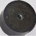 Rubber metal holder nut-nut