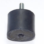 Rubber metal holder screw-nut
