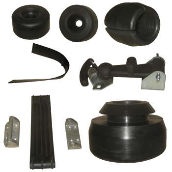 Rubber parts for bus industry