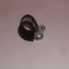 Rubber insulated metal clamp Fi 18 mm
