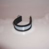 Rubber insulated metal clamp